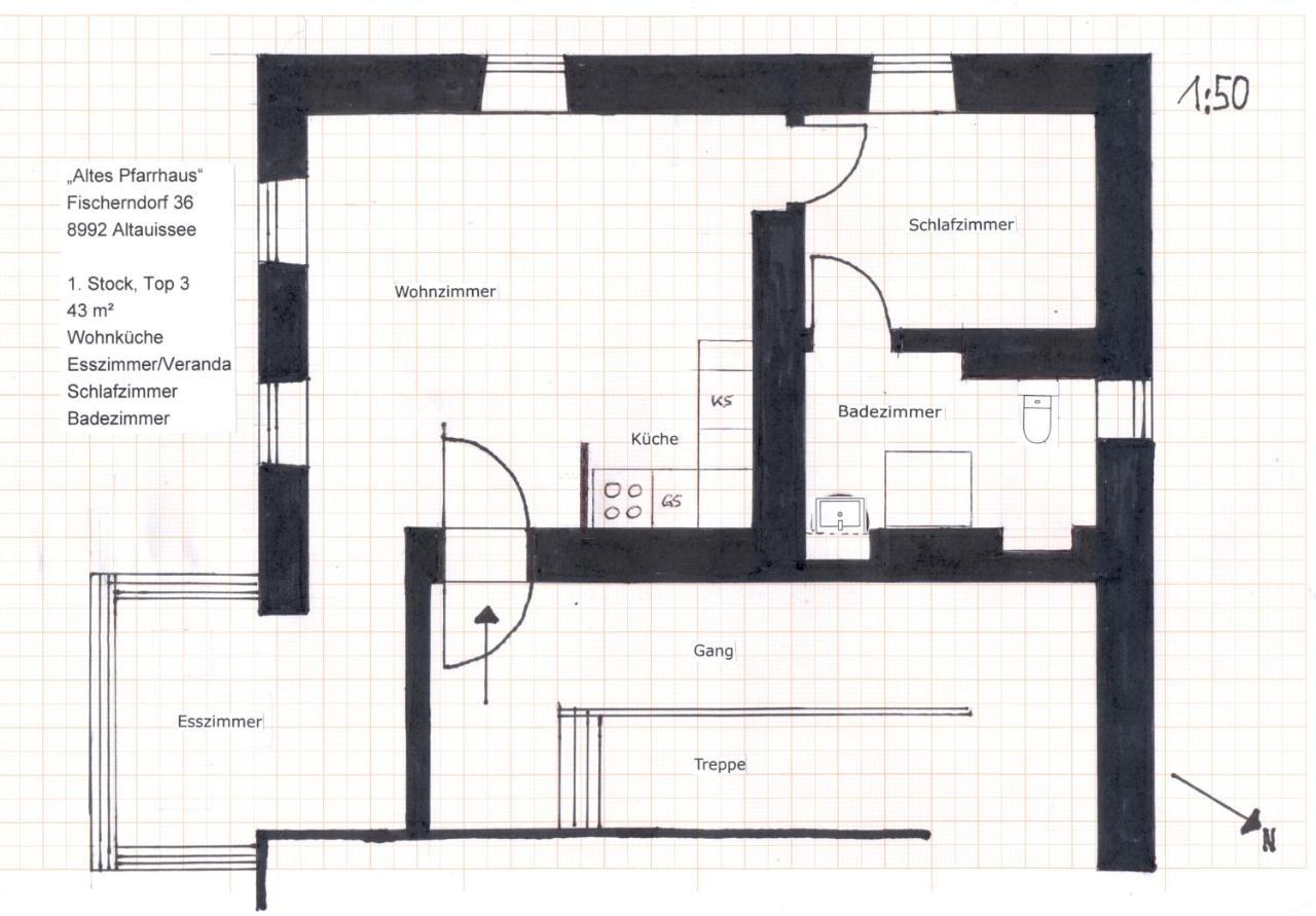 Appartement Altes Pfarrhaus à Altaussee Extérieur photo